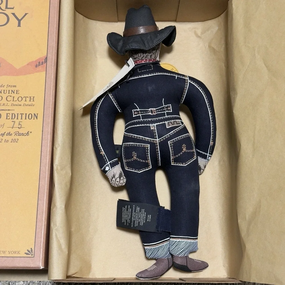 RRL Ralph Lauren Limited-Edition Cowboy Doll -RARE 12 Of 75 NIB
